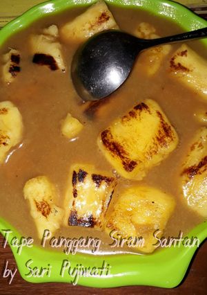 Foto resep Tape Panggang Kuah Santan