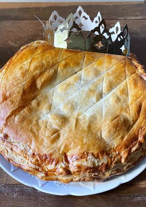 Une photo de La galette des rois healthy et vegan