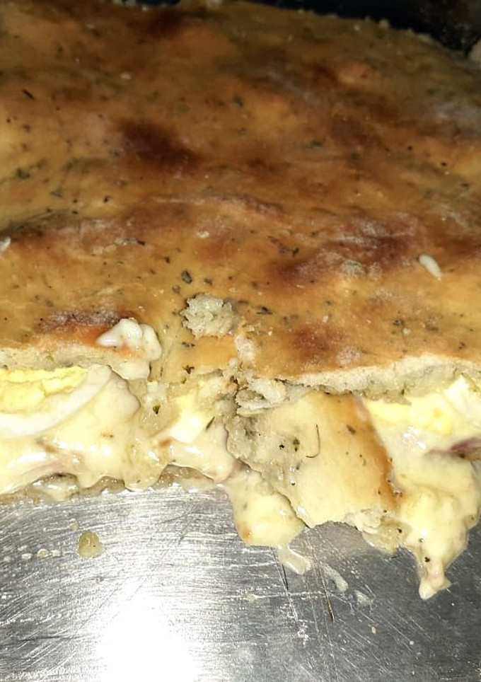 Una foto de Relleno 1 para pan de pizza saborizado con orégano (receta 2 de