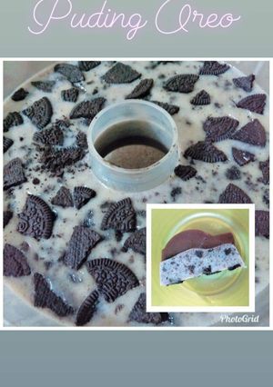 Foto resep Puding Oreo Coklat