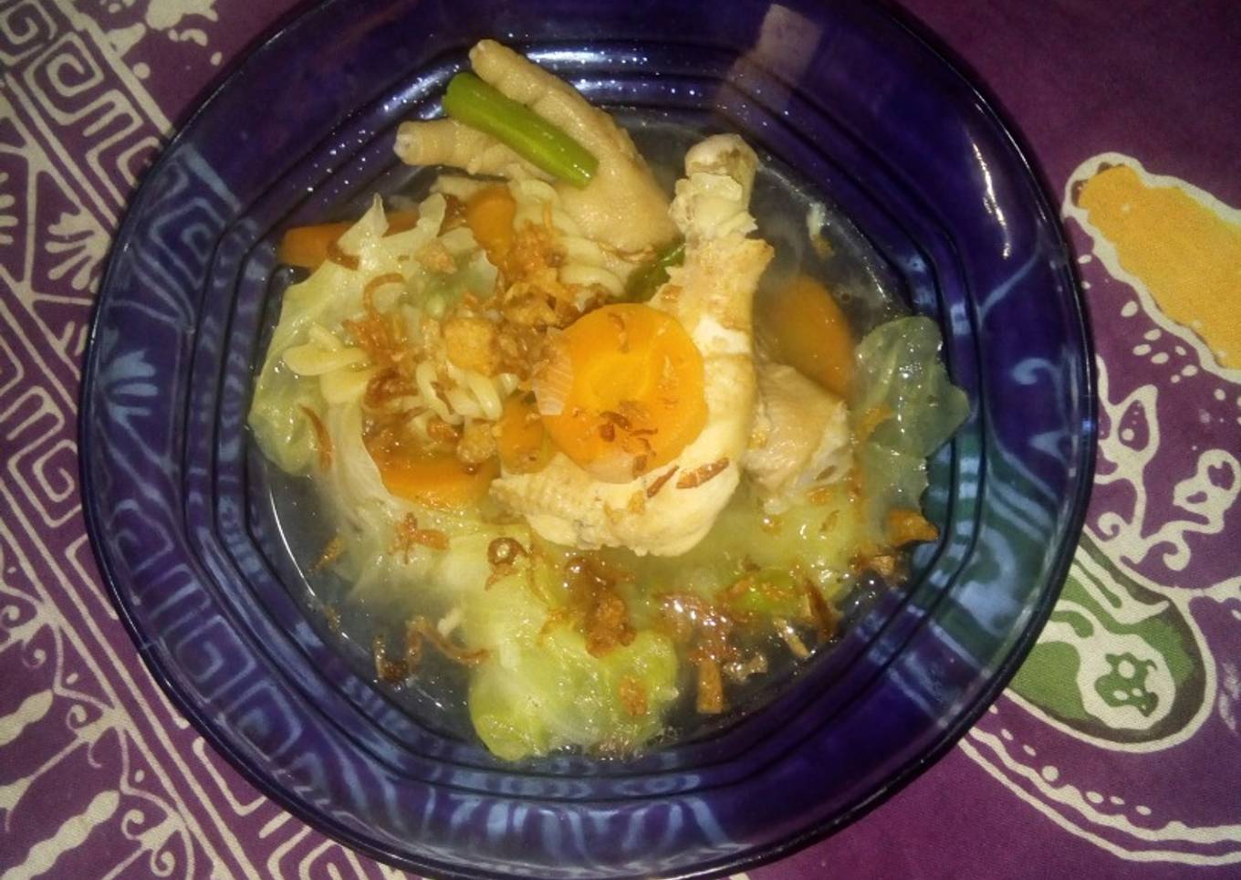 SOP Ayam Macaroni
