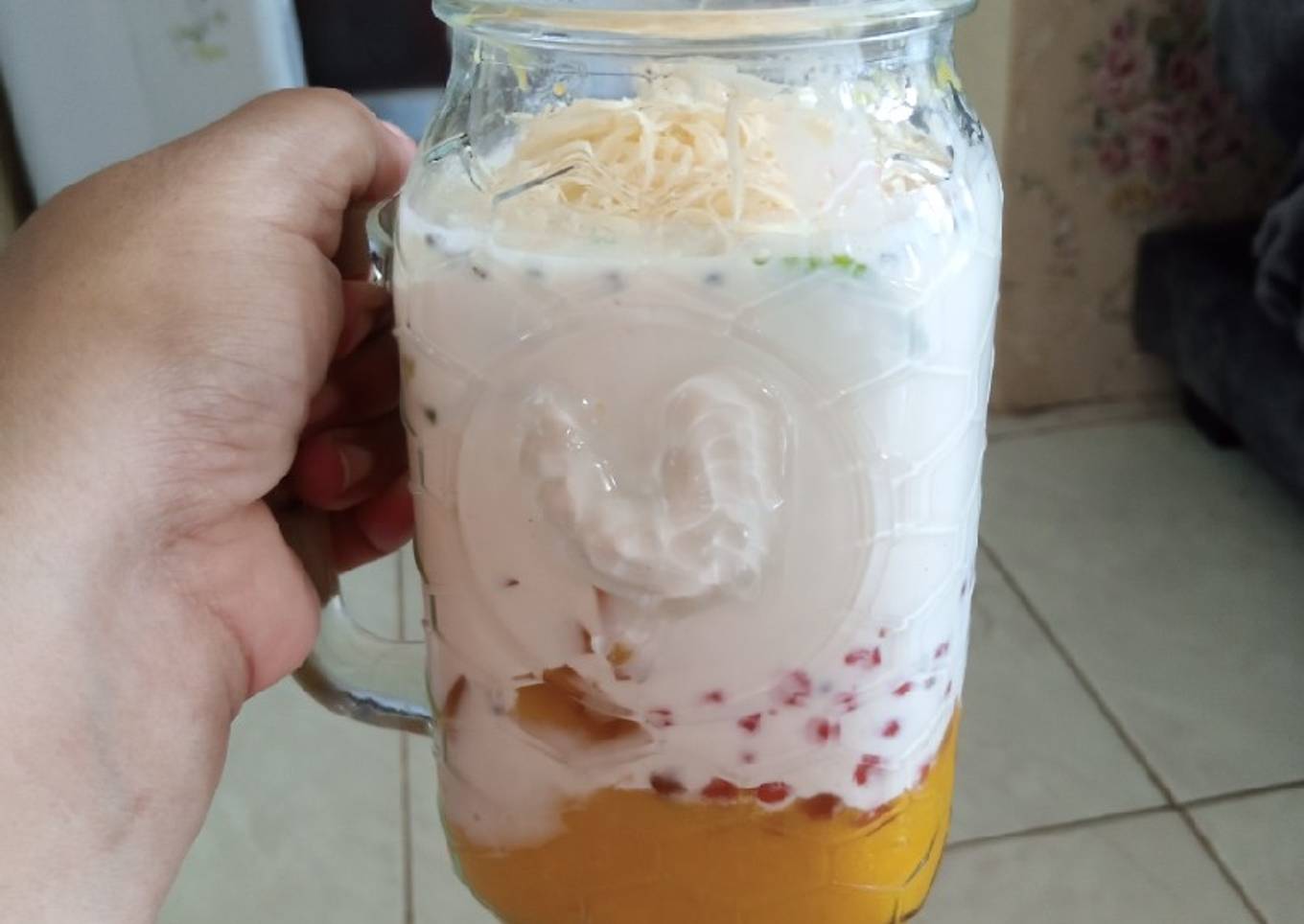 Sago manggo alpukat cheese
