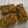Barritas de cereal (quinoa inflada, arroz inflado y mantequilla de maní casera) ♥