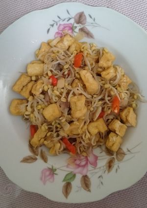 Foto resep Tumis Kecambah Tahu