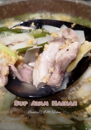 Foto resep Sup Ayam Hainan