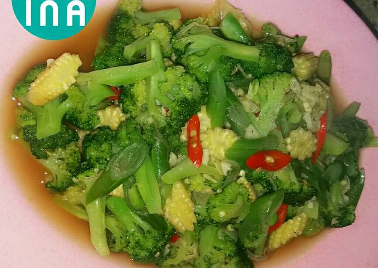  Resep  Brokoli  cah jagung  buncis oleh Dapur INA Cookpad