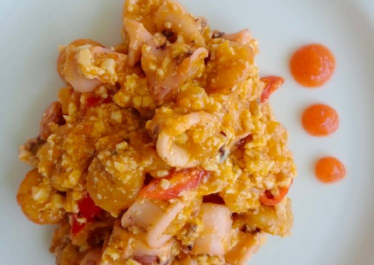 Cara Gampang Menyiapkan Seafood Saus Telur Asin Anti Gagal