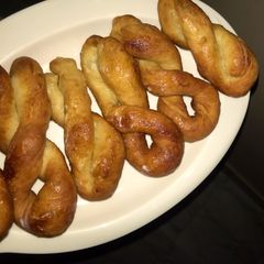 Twisted milk buns A picture of Twisted milk buns.