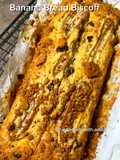 Banana bread biscoff (bolu pisang biscoff)