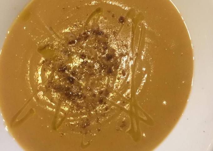 Crema de habas secas (Bissara marroquí) Receta de Hanan - Cookpad