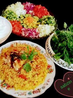 عکسی از دستور پلو بندری