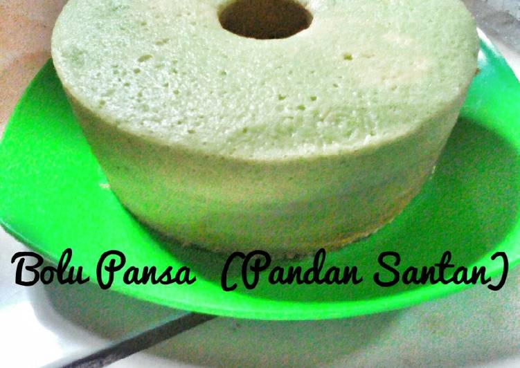 Bolu Pandan Santan (Pansa)