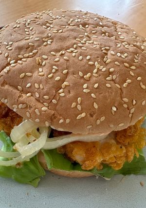 Chrispy Chicken Burger Rezepthauptbild