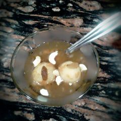 Semolina gulab jamun A picture of Semolina gulab jamun.