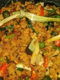 Foto resep Oncom leunca pedas.