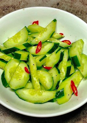 Hình của món Gỏi Dưa Chuột Chua Cay 🥒 (2phút).