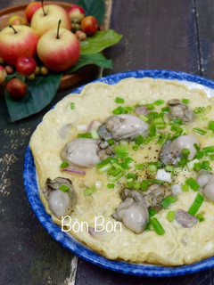 Hình của món Hàu Sữa Chiên Trứng.