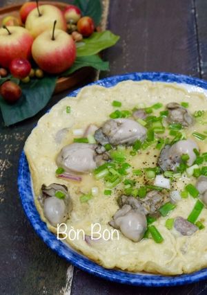 Hình của món Hàu Sữa Chiên Trứng.