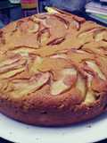 Torta suave de manzana