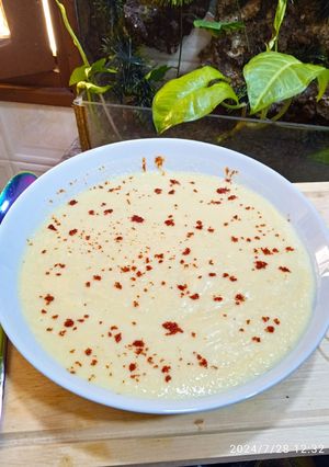 Une photo de Velouté des fèves séchées