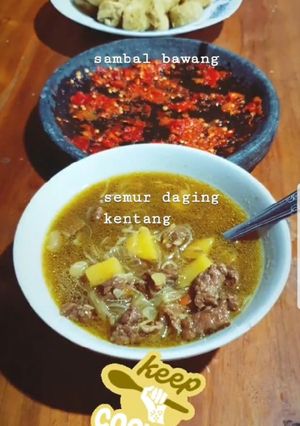 Foto resep Semur Daging Kentang