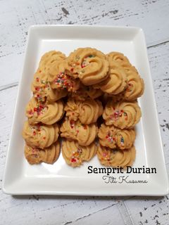 Foto resep Semprit Durian