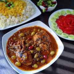 خورشت گوجه سبز با مرغ-レシピのメイン写真