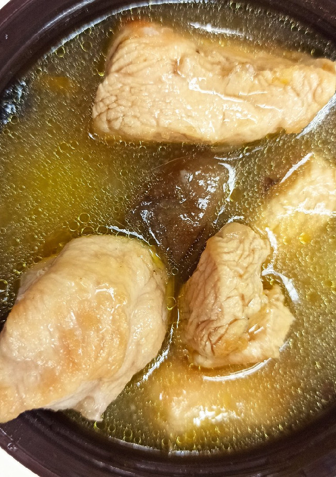 Una foto de Solomillo de pavo guisado