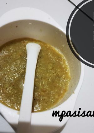 Foto resep Mpasi 6m+ kentang udang taoge kacang panjang ub