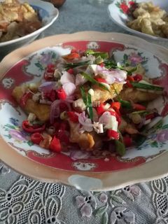 Foto resep Tahu crispy sambal matah