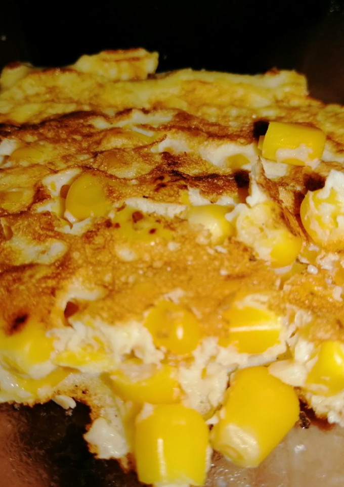 Una foto de Omellet de choclo
