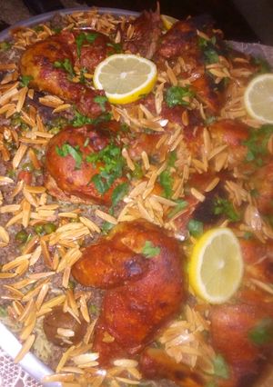 صورة لوصفة أوزي الدجاج