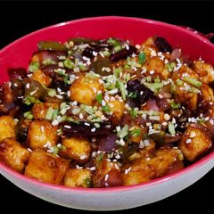 A picture of Chilli Paneer.