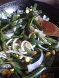 Rajas con Crema and Corn