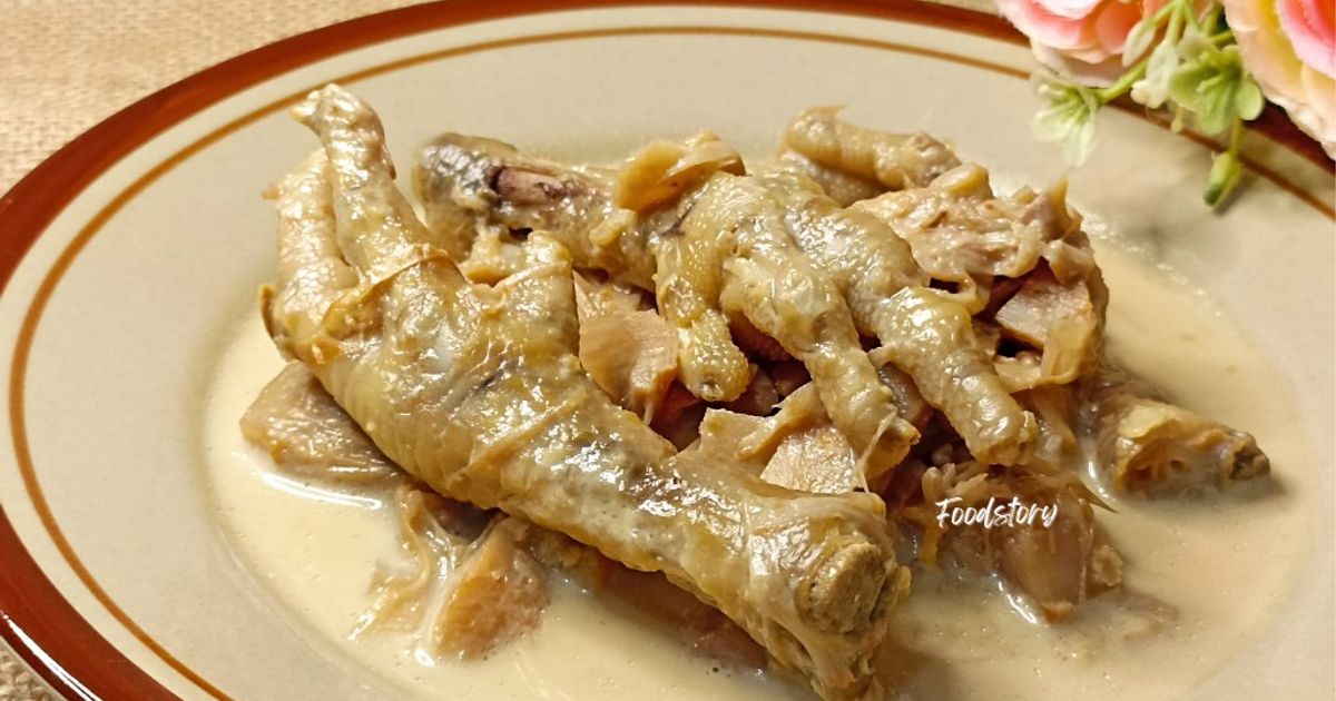 Gudeg Ceker Kuah Santan