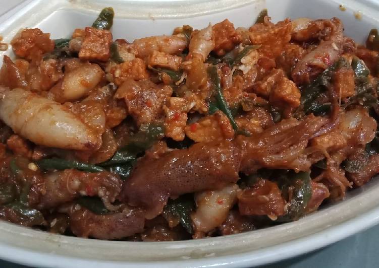 Resep Cumi Kering Tempe Sambal Cabai hijau, Sempurna