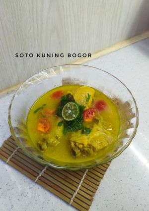 Foto resep Soto Kuning Bogor (Ayam)