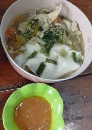 Foto resep Pangsit kuah simple tanpa tepung
