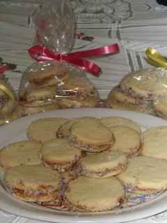 Una foto de Alfajores de maicena