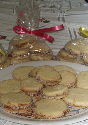 Una foto de Alfajores de maicena