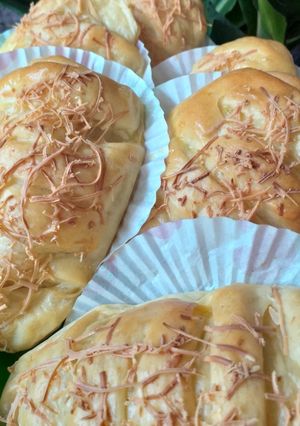 Foto resep Roti isi pisang coklat