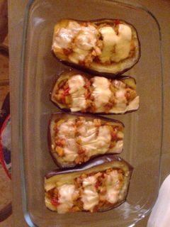 Töltött padlizsán másképp recept fotója