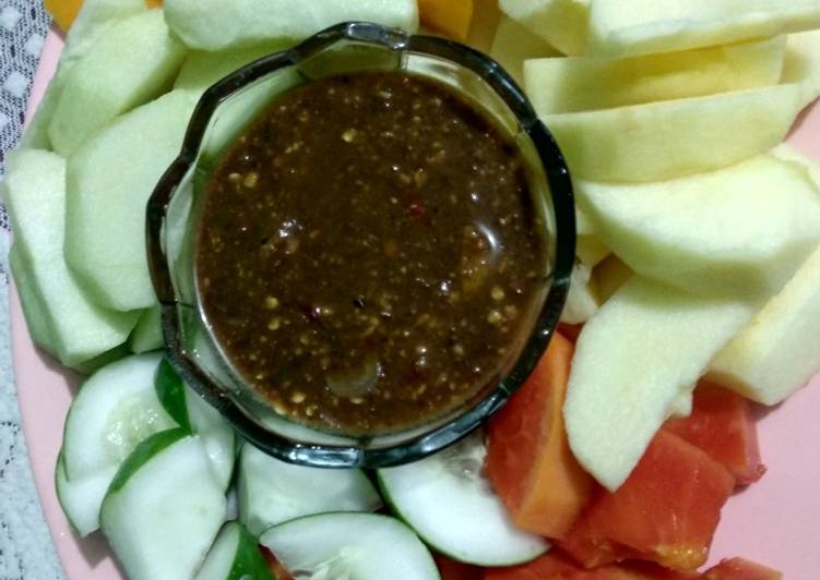 Rujak Bangkok super pedas