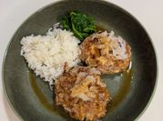 A picture of ponzu pork