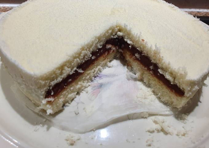 Rice Cake with Red Bean Paste