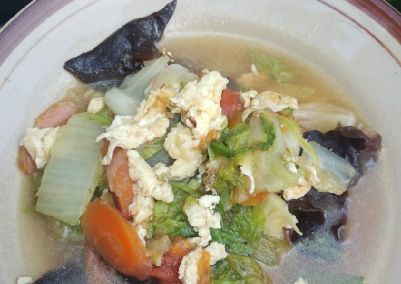 Capcay sederhana