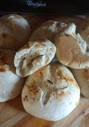 Una foto de Pan de cebolla y orégano
