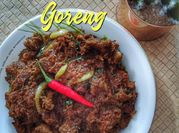 Gambar serai daging goreng
