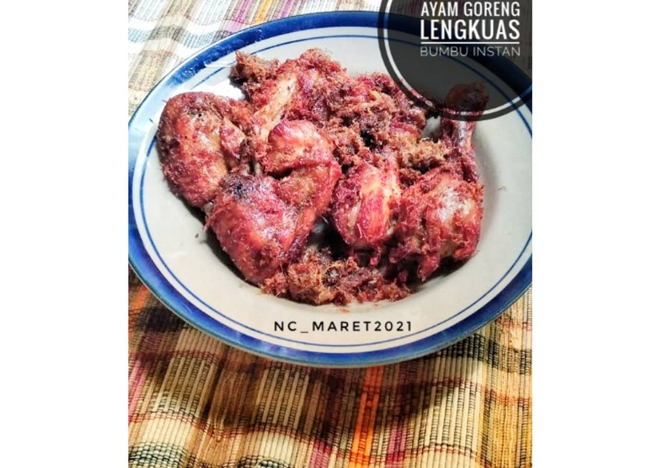 Ayam Goreng Lengkuas Bumbu Instan