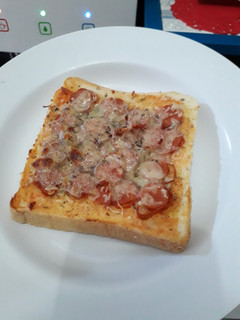 Foto resep Roti tawar pizza 🍕